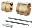 KLUDI UP-Verlängerung Logo 30mm für 38624/38625 Wafü chrom – Ersatzteil