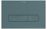 KLUDI UNIFIX Betätigungsplatte 236 x 152 mm chrom – 2-Mengen-Spülung, Frontbedienung