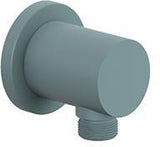 KLUDI NOVA FONTE Schlauchanschlussbogen PURISTIC eigensicher Matt Dove – DN 15, G1/2