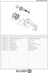KLUDI NOVA FONTE UP-Brause-Einhandmischer Feinbau-Set mit Funktionseinheit chrom