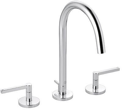 KLUDI NOVA FONTE Waschtischarmatur PURISTIC Dreilochmontage chrom