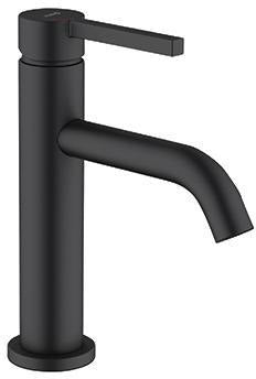 KLUDI NOVA FONTE Pura Waschtisch-Einhandmischer 100 SmartStart mit Push-Open Ablaufventil, Chrom