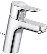 KLUDI PURE&EASY Waschtisch-Einhandmischer 70 Niederdruck mit Metall-Ablaufgarnitur chrom