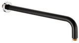 KLUDI A-QA Brausearm 250 mm Chrom – starrer Wand-Brausearm mit Rosette