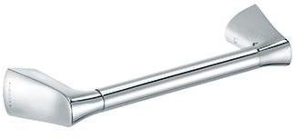 KLUDI AMBA Wannengriff 350 mm chrom – Wandmontage mit Befestigungsmaterial