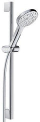KLUDI DIVE X Brause-Set 1S 600 mm Chrom – Handbrause mit Kalkschnellreinigung & verdeckter Wandmontage
