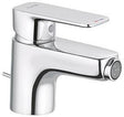KLUDI PURE&STYLE Bidet-Einhandmischer DN 15 mit Metall-Ablaufgarnitur – Chrom