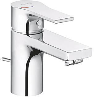 KLUDI ZENTA SL Waschtisch-Einhandmischer mit SmartStart, 75 mm, chrom, inkl. Ablaufgarnitur