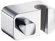 KLUDI A-QA Wandanschlussbogen mit Brausehalter und Keramik-Absperrventil Chrom