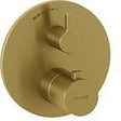 KLUDI NOVA FONTE UP-Thermostat Feinbau-Set für 1 Verbraucher Brushed Gold