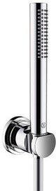 KLUDI NOVA FONTE Classic Wannen- und Brauseset 1S chrom – Handbrause mit Antikalksystem und 1250 mm Schlauch