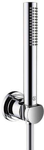 KLUDI NOVA FONTE Classic Wannen- und Brauseset 1S chrom – Handbrause mit Antikalksystem und 1250 mm Schlauch