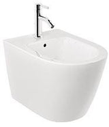 KLUDI-RESA R Wand-Bidet 52 cm in Mattschwarz mit verdeckter Befestigung