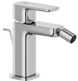 KLUDI RENON Bidet-Einhandmischer mit Ablaufgarnitur – Chrom, DN 15, Keramik-Kartusche