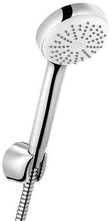 KLUDI LOGO 1S Wannen-Brause-Set mit Schlauch chrom – Antikalksystem, 1250 mm