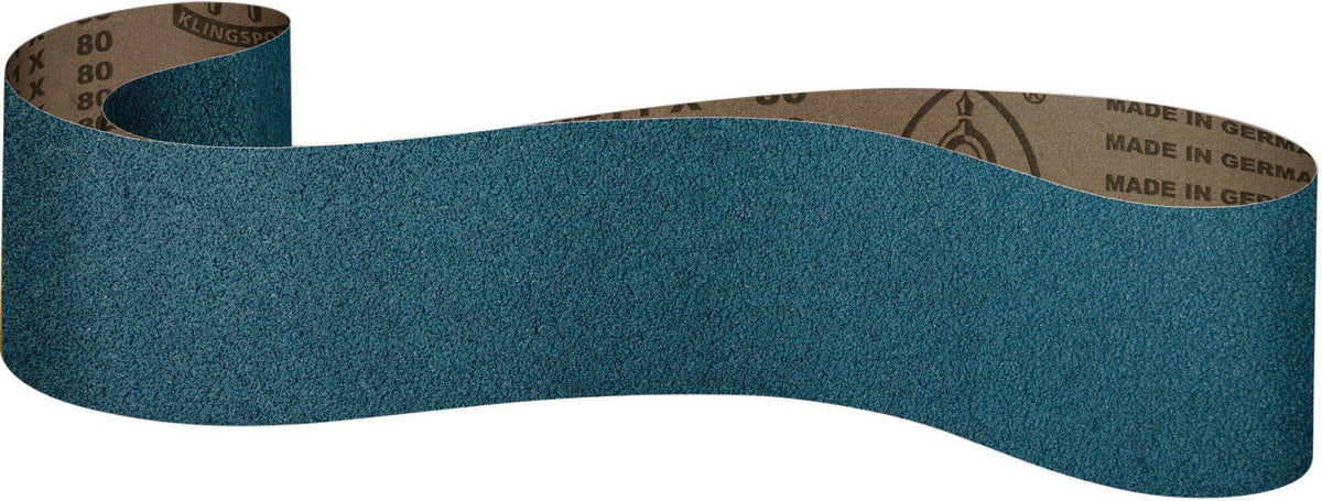 KLINGSPOR Schleifband CS 411 X 2000 x 75 mm Körnung 36 für INOX