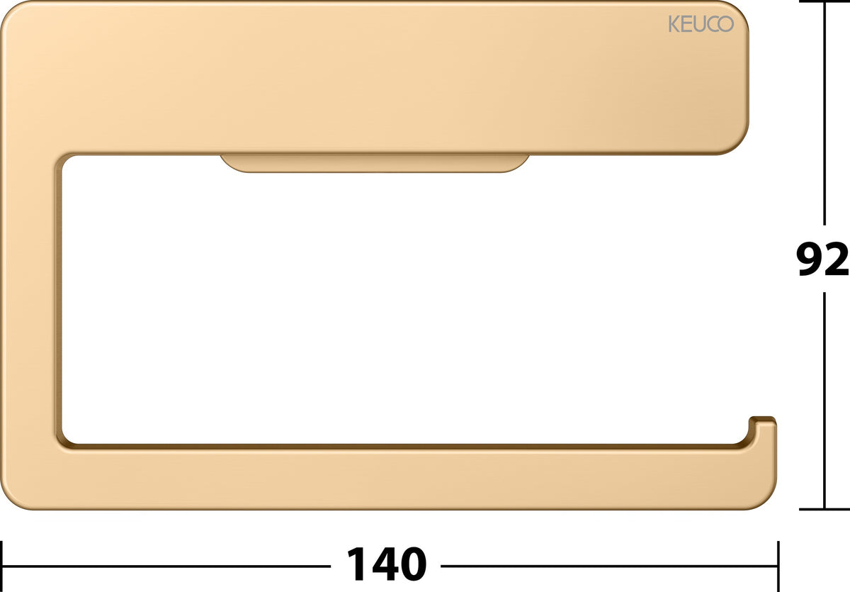 KEUCO Collection Moll Toilettenpapierhalter offene Form verchromt 12762