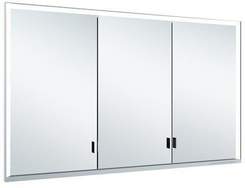 KEUCO Royal Lumos Spiegelschrank Wandeinbau 1200x735x130 mm silber-eloxiert mit Ablagefach