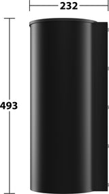 KEUCO Plan Abfallsammler 30 l, wandhängend, Chrom-finish/Edelstahl poliert