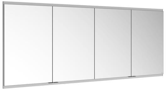 KEUCO Royal Modular 2.0 Spiegelschrank Einbau 1900 mm, unbeleuchtet, 4 Türen, silber-eloxiert