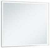 KEUCO Royal Lumos Lichtspiegel mit Spiegelheizung, 700 x 650 mm, schwarz-eloxiert