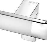 KEUCO AXESS Duschhandlauf 550/531/1301 mm mit Brausestange rechts, silber-eloxiert