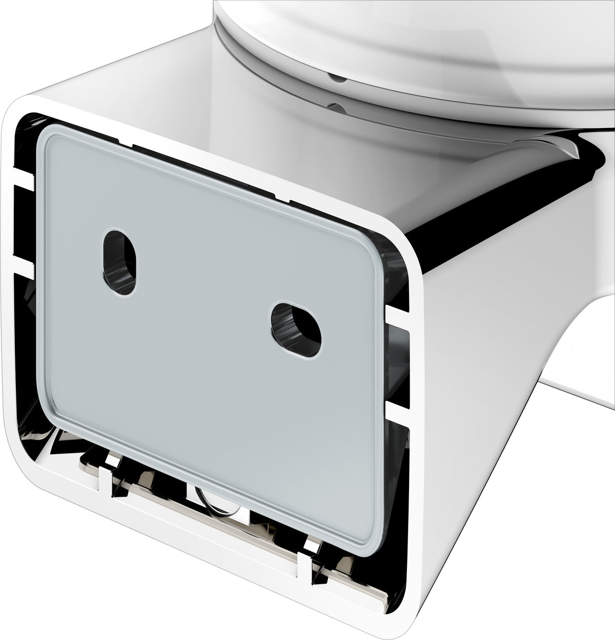 KEUCO Aveno Lotionspender verchromt mit Halter und Pumpe – Wandmontage