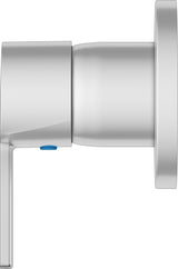 KEUCO Plan Blue Unterputz Einhebelmischer Aluminium-Finish – Fertigmontageset
