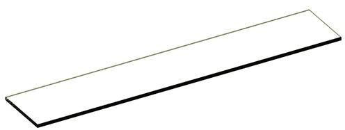 KEUCO Cristallinglas-Platte Collection Moll 500x120x8 mm – ESG-Ablage ohne Grünkante