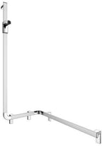 silber-eloxiert / 800x600x1300 mm / abgewinkelt, Ausführung links
