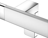 KEUCO AXESS Winkelgriff 90° links 381/851 mm silber-eloxiert – Wandmontage