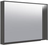 KEUCO X-Line Lichtspiegel 460x850mm anthrazit – LED, Touch-Sensor, A++