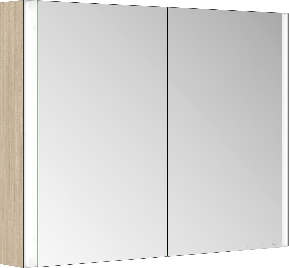 KEUCO Somaris Spiegelschrank 1000 x 710 x 128 mm – verspiegelt, Wandvorbau
