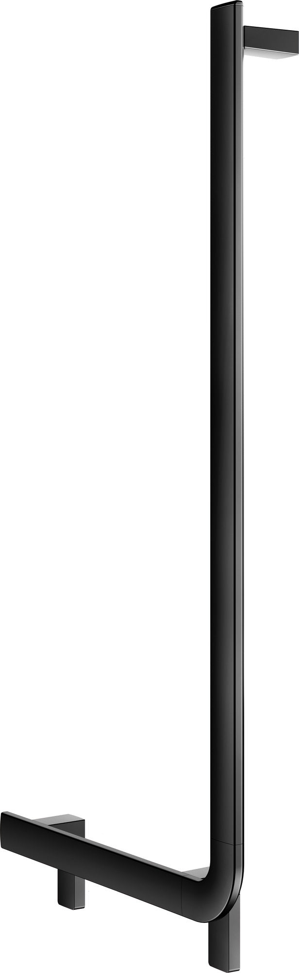 KEUCO AXESS Winkelgriff 90° rechts 520/1090 mm verchromt – Barrierefreier Halt für Bad und WC