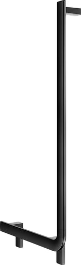 KEUCO AXESS Winkelgriff 90° rechts 520/1090 mm verchromt – Barrierefreier Halt für Bad und WC