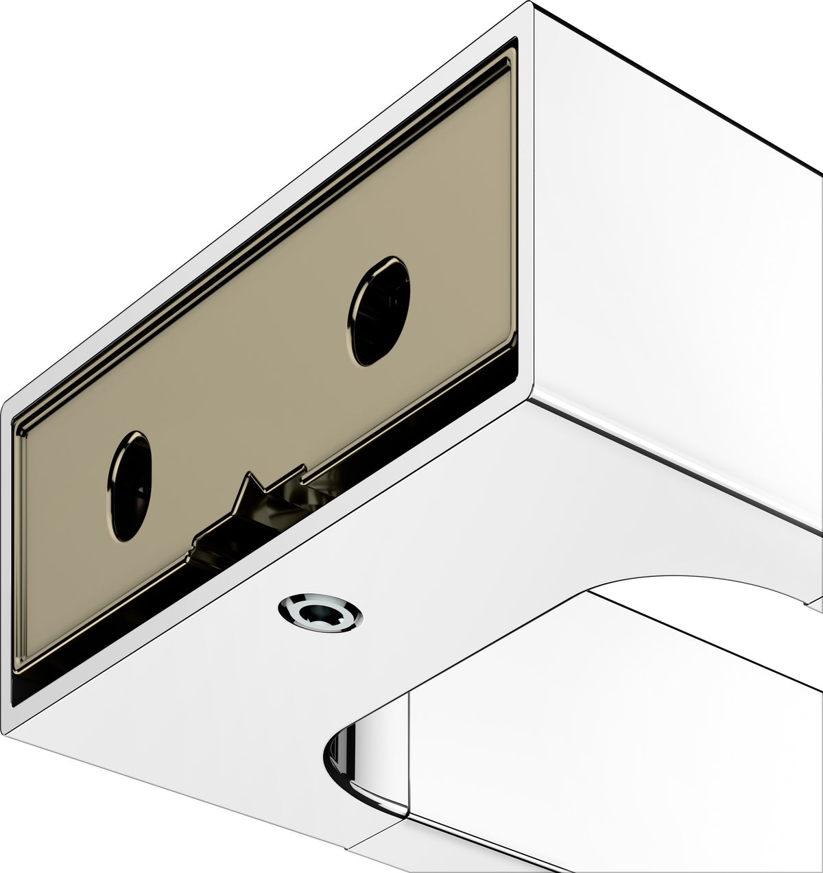 KEUCO Handtuchhalter Edition 11 11118, 2-teilig, feststehend, 450 mm, verchromt