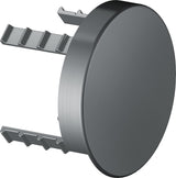 KEUCO Abdeckblende Armaturenzubehör 59949 für Rohrunterbrecher, rund, verchromt, 90 mm