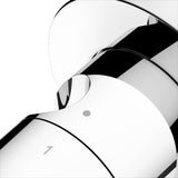 KEUCO IXMO Comfort 2-Wege Umstellventil Unterputz verchromt mit Schlauchanschluss