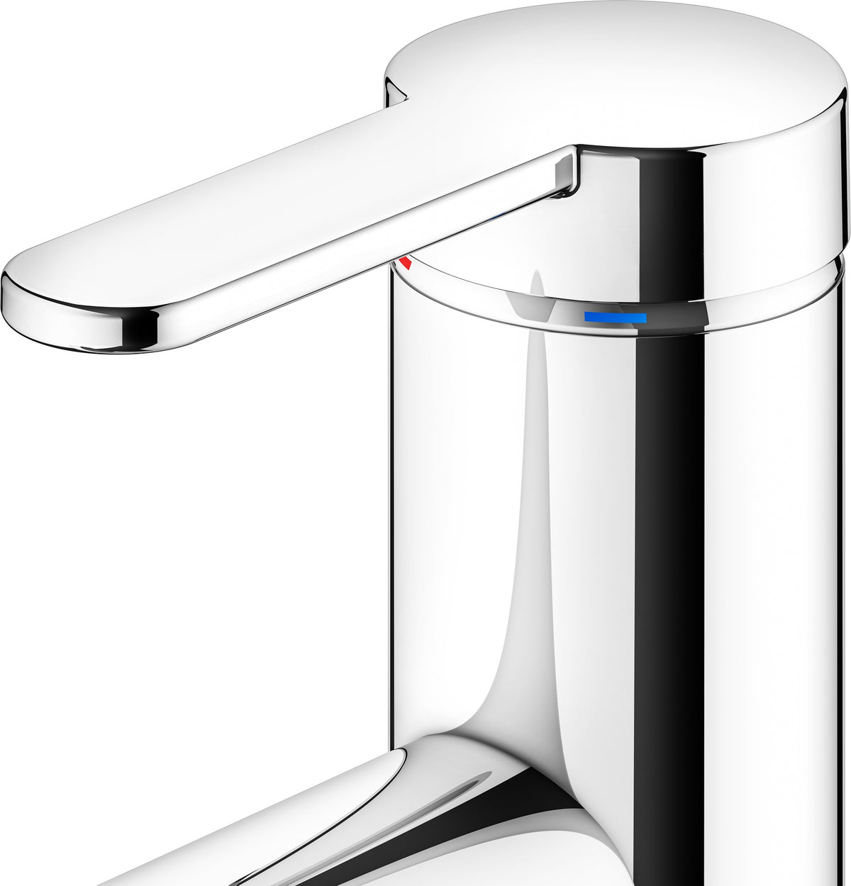 KEUCO IXMO Pure Einhebel-Waschtischmischer 210 mm ohne Ablaufgarnitur, verchromt