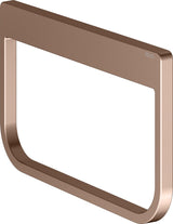 KEUCO Collection Moll Handtuchring 12721, verchromt, softcube-Design, Wandmontage