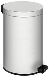 KEUCO Abfallbehälter Universalartikel 04988 Chrom-finish – 5 Liter, Edelstahl, Standmodell