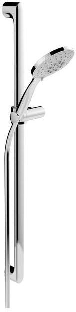 KEUCO Edition 400 Brause-Set 900 mm verchromt mit Handbrause, 3 Strahlarten und Brauseschlauch