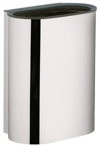 KEUCO Plan Abfallsammler 30 l, wandhängend, Chrom-finish/Edelstahl poliert