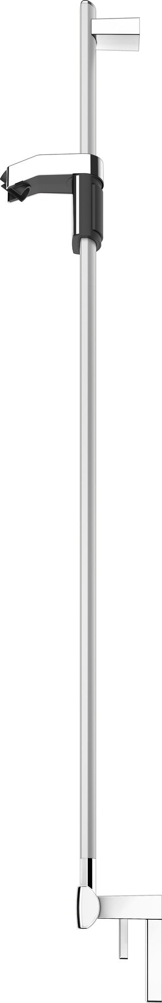 KEUCO Duschhandlauf AXESS 35014, silber-eloxiert, 1000/1301 mm, mit Brausestange