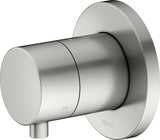 KEUCO IXMO Comfort 3-Wege Umstellventil rund Messing gebürstet