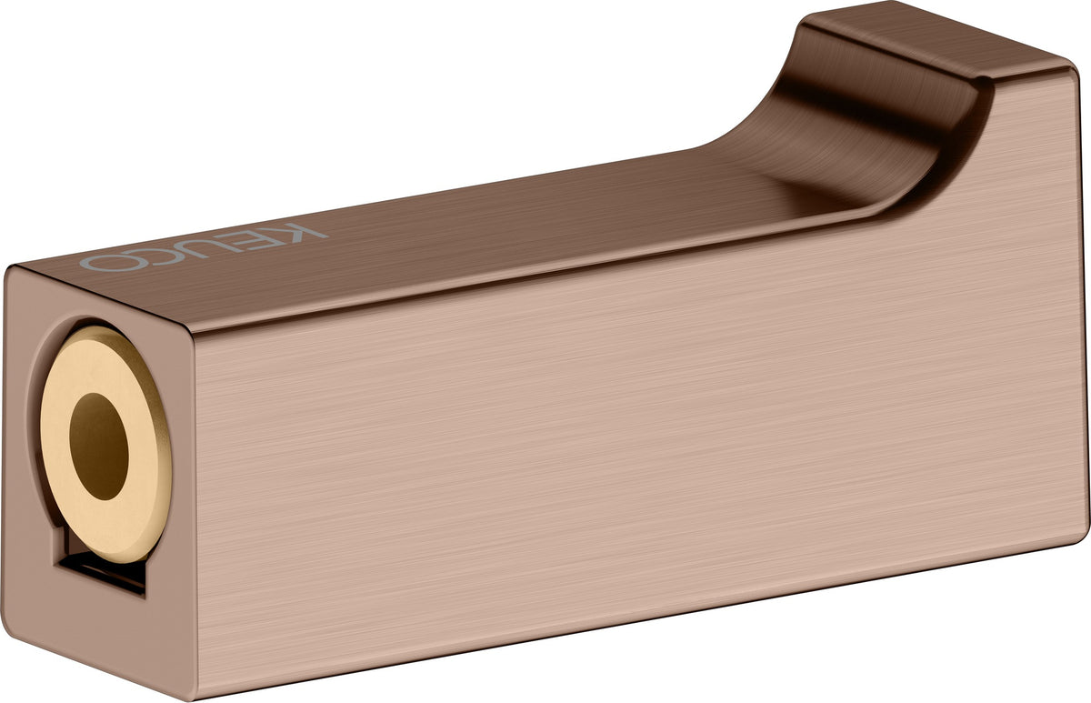 KEUCO Handtuchhaken Edition 11 11114 – Verchromter Einfachhaken, 47 mm, Wandmontage