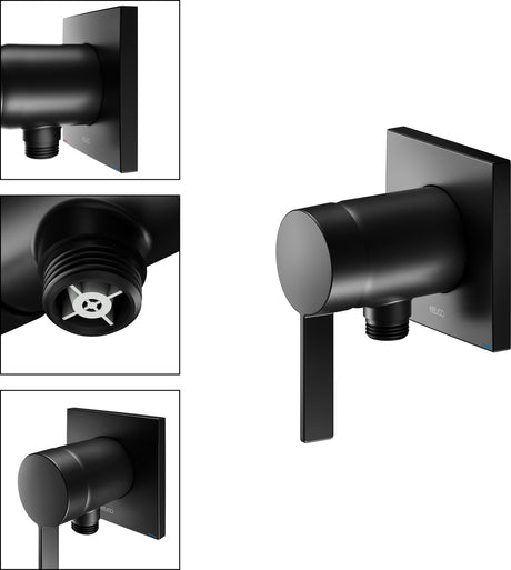 KEUCO IXMO_solo UP Wandanschlussbogen mit Schlauchanschluss DN15 – Unterputz-Funktionseinheit
