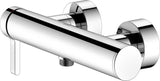 KEUCO Edition 400 Einhebel-Brausemischer DN15, Aufputz, verchromt, Temperaturbegrenzung