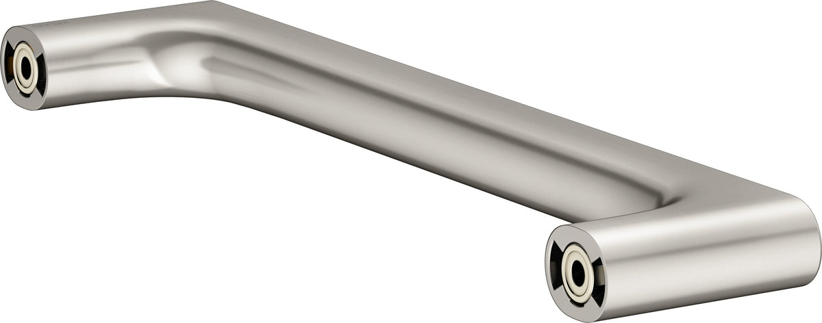 KEUCO Edition 400 Haltegriff 350 mm Nickel gebürstet – Wandmontage, 115 kg Belastbarkeit