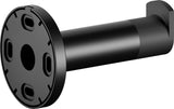 KEUCO Plan Handtuchhaken 91 mm verchromt mit Türpuffer – Einfachhaken zur Wandmontage